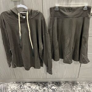 Olive and Tuesday Olive Green Waffle Set